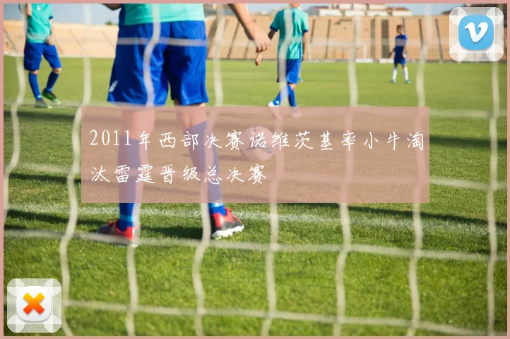 2011年西部决赛诺维茨基率小牛淘汰雷霆晋级总决赛